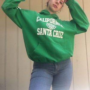 Green Santa Cruz Hoodie